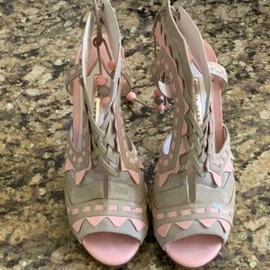 Sophia Webster Size 41 heels, 3 different colors. One is a mule